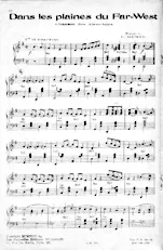 télécharger la partition d'accordéon Dans les plaines du Far West (Chanson des Cow-boys) (Chant : Yves Montand) (Fox Trot) (Arrangement pour accordéon) au format PDF