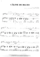 download the accordion score Câline de blues in PDF format