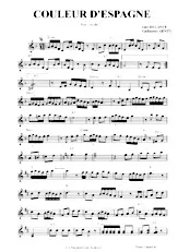 download the accordion score Couleur d'Espagne (Paso Doble) in PDF format