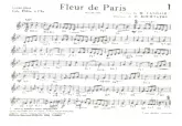 télécharger la partition d'accordéon Fleur de Paris (Chant : Maurice Chevalier / Jacques Hélian) (Arrangement pour accordéon) (Marche)  au format PDF