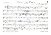 download the accordion score Fleur de Paris (Chant : Maurice Chevalier / Jacques Hélian) (Arrangement pour accordéon) (Marche)  in PDF format