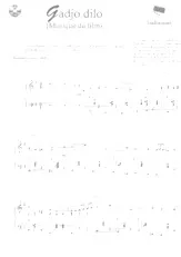 télécharger la partition d'accordéon Gadjo dilo (Musique du film) (Nora Luca) (Valse) au format PDF