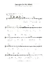 télécharger la partition d'accordéon Georgia on my mind (Slow Fox-Trot) au format PDF