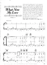 descargar la partitura para acordeón What now my love (Et maintenant) (Boléro) en formato PDF