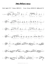 download the accordion score Notre boléro à nous in PDF format