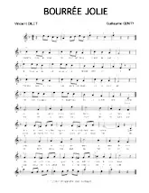scarica la spartito per fisarmonica Bourrée jolie in formato PDF