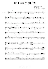 download the accordion score Les plaisirs du fox in PDF format