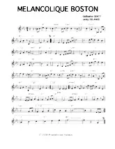 télécharger la partition d'accordéon Mélancolique Boston au format PDF