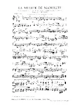 download the accordion score La muerte de Manolete (Paso Doble) in PDF format