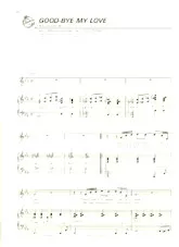 descargar la partitura para acordeón Good-bye my love (Slow) en formato PDF