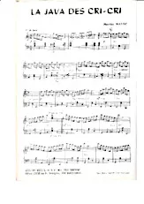 download the accordion score La Java des Cri Cri in PDF format