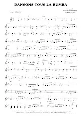 download the accordion score Dansons tous la rumba in PDF format