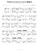 download the accordion score Nos gusta la cumbia (Nous aimons la cumbia) in PDF format