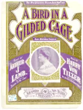 télécharger la partition d'accordéon A bird in a gilded cage (Chant : Frank Standish) (Valse Lente) au format PDF