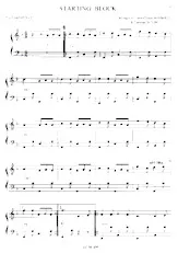 descargar la partitura para acordeón Starting block (Tarentelle) en formato PDF