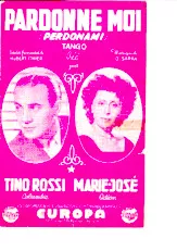 scarica la spartito per fisarmonica Pardonne-moi (Perdonami) (Chant : Tino Rossi / Marie-José) (Tango) in formato PDF