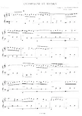 download the accordion score Champagne et Whisky (Valse) in PDF format
