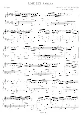 download the accordion score Rose des Sables (Polka) in PDF format