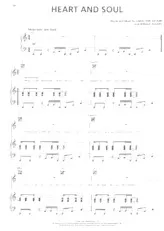 télécharger la partition d'accordéon Heart and soul (Slow Rock) au format PDF