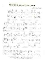 télécharger la partition d'accordéon Heaven is a place on Earth (Chant : Belinda Carlisle) (Disco Rock) au format PDF
