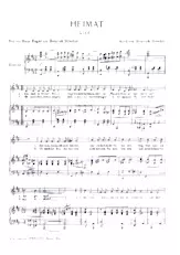 descargar la partitura para acordeón Heimat (Valse Lente) en formato PDF