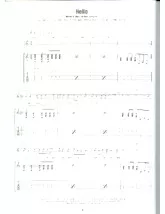 descargar la partitura para acordeón Hello (Interprètes : Oasis) (Swing Rock Madison) en formato PDF