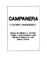 télécharger la partition d'accordéon Campanera (Arrangement : José Molina Comino) (Orchestration) (Paso Doble) au format PDF