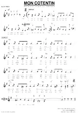 descargar la partitura para acordeón Mon Cotentin (Slow-Rock Chanté) en formato PDF