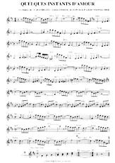 descargar la partitura para acordeón Quelques instants d'amour (Boléro) en formato PDF