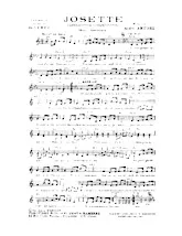 descargar la partitura para acordeón Josette (Java) en formato PDF