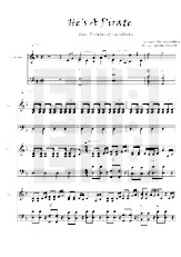 download the accordion score He's a Pirate (From : Pirates of the Caribbean) in PDF format