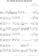 descargar la partitura para acordeón Du swing dans le musette (Valse) en formato PDF