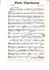 scarica la spartito per fisarmonica Paris Charleston (Orchestration) in formato PDF