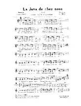 download the accordion score La java de chez nous in PDF format
