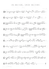 descargar la partitura para acordeón Un baiser, deux baisers (Biguine) en formato PDF