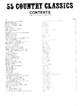 descargar la partitura para acordeón 55 Country Classics en formato PDF