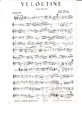 scarica la spartito per fisarmonica Veloutine (Orchestration) (Valse Musette) in formato PDF