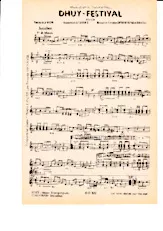 descargar la partitura para acordeón Dhuy Festival (Arrangement : Bob Ram's) (Orchestration) (Marche) en formato PDF