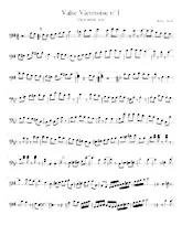 télécharger la partition d'accordéon Valse Viennoise n°1 (Violoncelle Solo) (Clé de fa) au format PDF