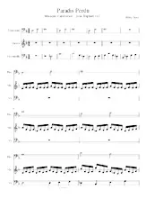 scarica la spartito per fisarmonica Paradis Perdu (Pour Trombone, Violon et Violoncelle) (Musique d'Ambiance) in formato PDF
