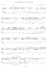 descargar la partitura para acordeón Champagne et Caviar (Valse) en formato PDF