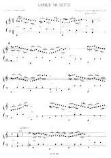 scarica la spartito per fisarmonica Saphir Musette (Java à Variations) in formato PDF