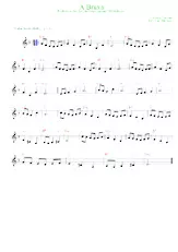 scarica la spartito per fisarmonica A Bruxa (Arrangement : Luc Markey) (Interprètes : Milladoiro) (Valse lente) in formato PDF