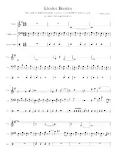 télécharger la partition d'accordéon Etoiles Brisées (Musique d'ambiance pour violon, violoncelle et percussions) au format PDF