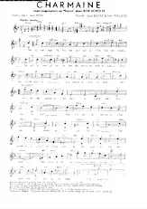 scarica la spartito per fisarmonica Charmaine (Chant : Bob Scholte) (Valse Lente) in formato PDF