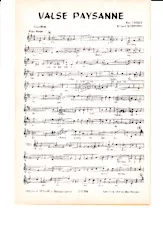 télécharger la partition d'accordéon Valse Paysanne (Orchestration) au format PDF