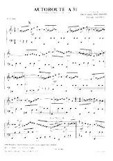 télécharger la partition d'accordéon Autoroute A 31 (Valse) au format PDF