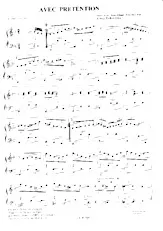 download the accordion score Avec prétention (Valse) in PDF format