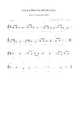 download the accordion score Dalej, bracia, do bulata (Folk) in PDF format