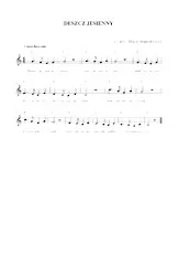descargar la partitura para acordeón Deszcz Jesienny (Rumba) en formato PDF